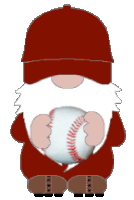 Gnome Sports Sticker - Gnome Sports Baseball Stickers