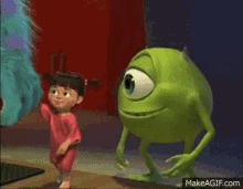 Mike Monsters GIF - Mike Monsters Inc GIFs