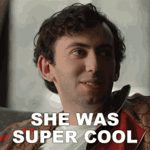 She Was Super Cool Creamcheese GIF - She Was Super Cool Creamcheese Micha Brooks GIFs