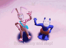 Hi From Bunny And Slepi Bestis GIF - Hi From Bunny And Slepi Bestis Roblox GIFs