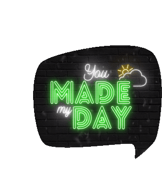 Typix You Made My Day Sticker - Typix You Made My Day Made My Day Stickers