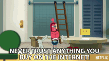 Never Trust Anything You Buy On The Internet Lucas Grabeel GIF - Never Trust Anything You Buy On The Internet Lucas Grabeel Pinky Malinky GIFs