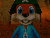 a cartoon character says ok soldier while holding guns