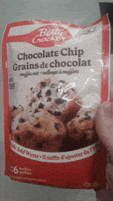 Betty Crocker Chocolate Chip Muffin Mix GIF