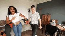 Dancing Up Close GIF - Dancing Up Close Personal Space GIFs