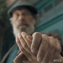 Holding A Hand Etienne Leblanc GIF - Holding A Hand Etienne Leblanc Hugh Laurie GIFs