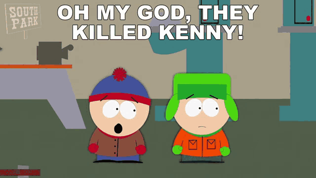 You Killed Kenny South Park Funny Cartoon SVG EPS PNG File 