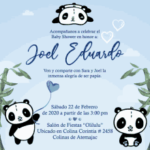 Joel Eduardo Baby Shower GIF - Joel Eduardo Baby Shower Panda GIFs