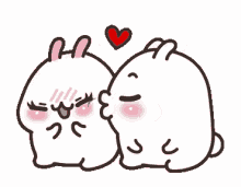 Bunny Heart GIF - Bunny Heart Kiss GIFs