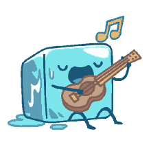 cubemelt icecube singing guitar music