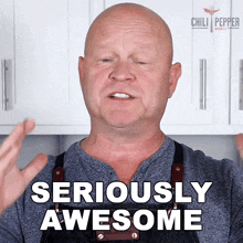 Seriously Awesome Michael Hultquist GIF - Seriously Awesome Michael Hultquist Chili Pepper Madness GIFs