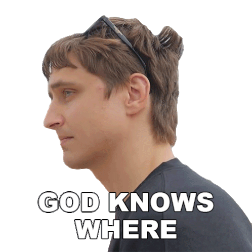 God Knows Where Danny Mullen Sticker - God Knows Where Danny Mullen Who Knows Where Stickers