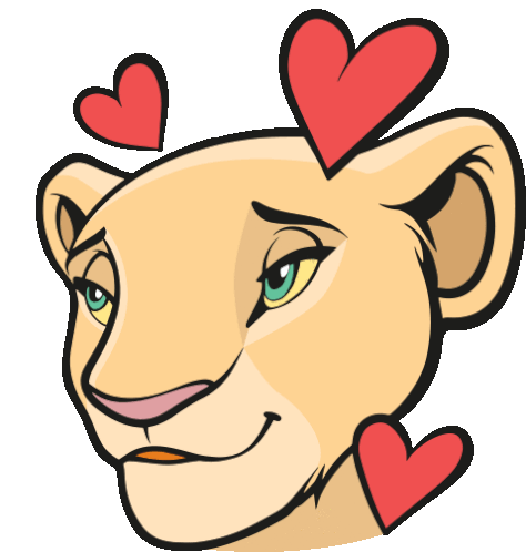 The Lion King Nala Sticker - The Lion King Nala Love Stickers
