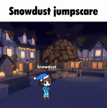 Snowdust Gacha Online GIF - Snowdust Gacha Online Jumpscare GIFs