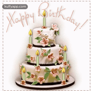 Happy Birthday Wish.Gif GIF - Happy Birthday Wish Happybirthday Cake GIFs