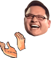 Minglee Clapping Hands Sticker - Minglee Clapping Hands Twitch Stickers