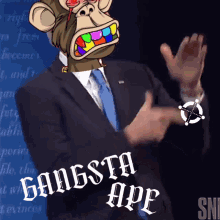 Gangsta Ape GIF