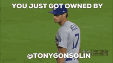 Tony Gonsolin Dodgers GIF - Tony Gonsolin Dodgers Baseball GIFs