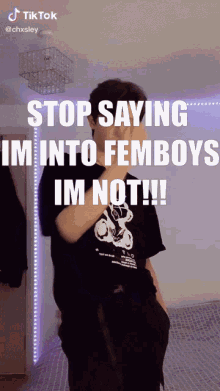 Stop Saying Femboys GIF - Stop Saying Femboys GIFs