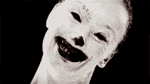 Creepy GIF - Mime Bloodymouth Smile GIFs