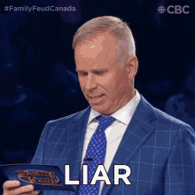 Liar Gerry Dee GIF - Liar Gerry Dee Family Feud Canada GIFs