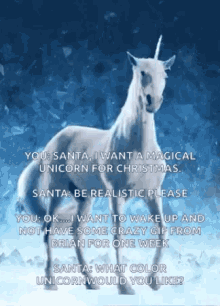 Unicorn Christmas GIF - Unicorn Christmas GIFs