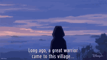 Long Ago A Great Warrior Came To This Village Star Wars Visions GIF - Long Ago A Great Warrior Came To This Village Star Wars Visions A Warrior Visited This Village GIFs