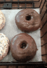 Donuts Chocolate Dip Donut GIF