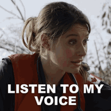Listen To My Voice Hayley GIF