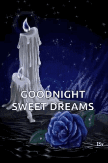 Goodnight Sweet Dreams Candles GIF - Goodnight Sweet Dreams Candles Sparkles GIFs