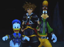 Kingdom Hearts Goofy GIF - Kingdom Hearts Goofy Sora GIFs