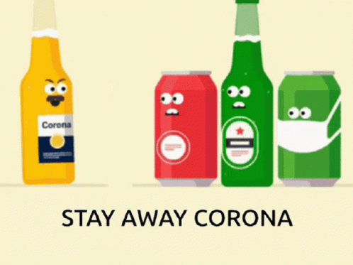 Stay Away Corona GIF - Stay Away Corona GIFs