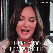 I Think I Know The Answer To This Younger GIF - I Think I Know The Answer To This Younger I Know How To Respond To This GIFs