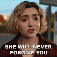 She Will Never Forgive You Madison Nears GIF - She Will Never Forgive You Madison Nears Peyton List GIFs