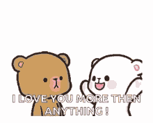 I Love You More Than Anything Hug GIF - I Love You More Than Anything Hug Bear GIFs