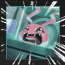 Digimon Koromon GIF - Digimon Koromon Screaming GIFs