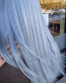 Linh Phan Silver Hair GIF - Colored Hair Silver Hair GIFs