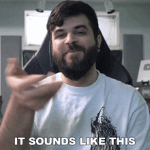 It Sounds Like This Andrew Baena GIF - It Sounds Like This Andrew Baena This Is How It Seem GIFs