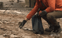 Cleaning Up Picking Trash Up GIF