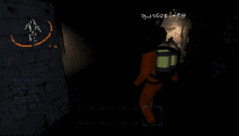 a computer generated image of a person in a fire