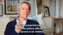 Interview With Stephen Gaghan GIF - Stephen Gaghan Interview Police GIFs