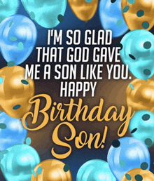 Happy Birthday Son GIF - Happy Birthday Son GIFs