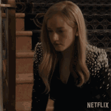 Brooding Anna Delvey GIF