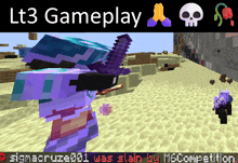 a screenshot of a video game with the words lt3 gameplay on the top