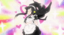 hearts maid anime sparkle love