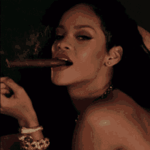Rhianna Cigar GIF - Rhianna Cigar GIFs