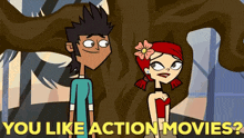 Total Drama Mike GIF - Total Drama Mike You Like Action Moves GIFs