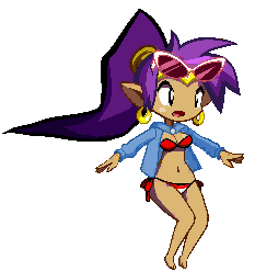 Shantae Half Genie Hero Sticker