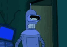 Euentendi Bender Frustração Futurama GIF - Got It Bender Frustration GIFs