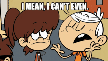The Loud House Lincoln Loud GIF - The Loud House Lincoln Loud I Mean I Cant Even GIFs